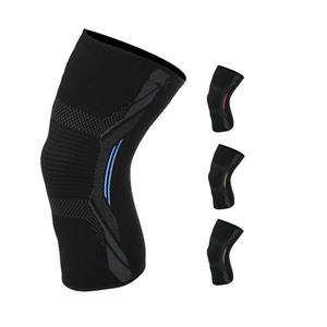 Genouillère de compression tricotée universelle <span class=keywords><strong>pour</strong></span> hommes et femmes, idéale <span class=keywords><strong>pour</strong></span> la course, le basketball, la gym et l'entraînement physique - Product Image 1