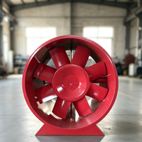 Ventilateur d'extraction de fumée d'incendie puissant 380V à flux axial pour usine