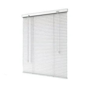 Factory supply modern Manual Cordless PVC venetian blinds Shades faux wood blinds magic stick for vertical blind