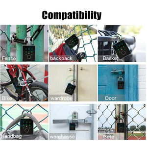 Tuya מנעול חכם שלט רחוק tt נעילת מיכל מגנטי ביומטרי עם טביעת אצבע מנעול טביעת אצבע - Product Image 6