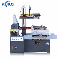 Mesin EDM Kawat CNC DK7763 Adaptor Tegangan Ganda Peralatan Pemotong Penggiling Multifungsi Motor Gear Bersertifikasi ISO CE