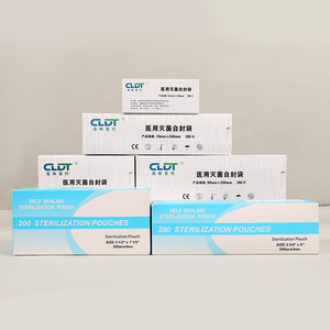 Bolsas de esterilización, bolsas de embalaje autosellables para esterilización con vapor a alta temperatura y alta presión, bolsas en rollo, dentales y - Product Image 4