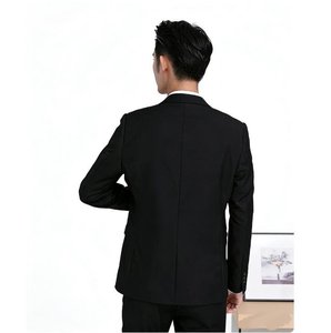 Nouveaux costumes de <span class=keywords><strong>mariage</strong></span> pour hommes S-6XL, blazer + gilet + pantalon, trois pièces, costumes de cérémonie, coupe ajustée, couleur unie, costumes de bureau - Product Image 5