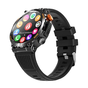 HT17 Smart Watch With Iso Call Feature 22Mm Silicone Band Ip67 Waterproof Designed For Active Users In Smart Watch Category