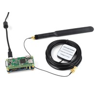 SIM7600G-H 4G HAT (B) para Raspberry Pi-LTE Cat-4 4G/3G/2G, Placa de Desarrollo M2M/IoT con Posicionamiento GNSS de Banda Global
