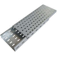 Système de gestion des câbles en acier perforé de qualité industrielle robuste pour les projets d'usines de fabrication