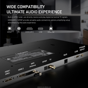 Умное Android-зеркало WiseMirror «Всё в одном» с HD-экраном, LAN и сенсорным управлением для дома, ванной комнаты и коммерческих помещений - Product Image 5