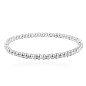 Women's Round Bead Titanium Steel <b>Bracelet</b> Steel Gold Color Gift Jewelry 13015 - Product Image 5