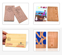 Nouvelle carte d'accès NFC intelligente en bois, étanche/résistante aux intempéries, avec capteur RFID 13,56 MHz NFC213/215/216 pour contrôle d'accès