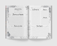Carnet personnalisé avec logo, ligné, pour la prière chrétienne, Ecco pour femmes