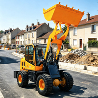 Chargeuse compacte la plus vendue Euro 5 CE EPA pour l'agriculture, les vergers, mini-chargeuse diesel, chargeuse sur roues pour la construction et l'agriculture