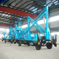 Plateformes de travail articulées Yuntian électriques 18,39 m, nacelle élévatrice à flèche, machine de levage pour travaux d'entretien, portée de 2500 mm