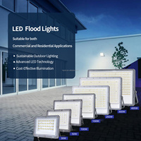 Projecteur LED extérieur 30W 50W 100W 150W 200W 300W 400W Éclairage d'extérieur étanche Blanc froid Lampe murale pour jardin, garage, parking
