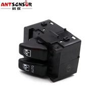 Interruptor Eléctrico para Ventanilla Delantera Izquierda, Compatible con PONTIAC Montana Minivan, Lado del Conductor, 1999-2005, 10387305
