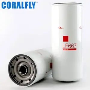 1r-0739 Truck Diesel Engine Oil Filter LF667 For Fleetguard Filters