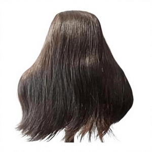 Peluca de Cabello Humano de Grado Médico, Cosida a Mano, con Base de Silicona Antideslizante, Peluca para Quimioterapia para Cuero Cabelludo Sensible - Product Image 5