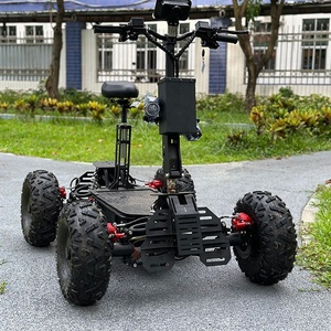 Scooter Todoterreno Plegable de 4 Ruedas de 3600/4000/5000/7200/8000/10000W, Potente Scooter Plegable de 4 Ruedas de 10000W para Adultos -- W - Product Image 3