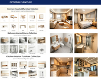 Maisons conteneurs extensibles 20 pieds 40 pieds, maisons préfabriquées, villas modulaires à double aile extensible, panneaux sandwich isolés, garantie 5 ans