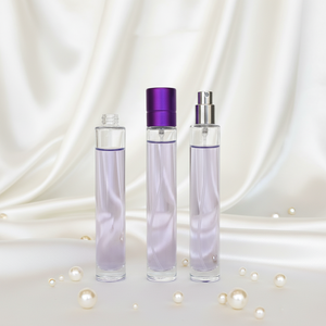 Flacone Spray in Vetro Cilindrico Personalizzabile <span class=keywords><strong>da</strong></span> 30ml con Tappo a Vite, Ricaricabile, Vuoto, per Marchi di Profumi Personali - Product Image 3