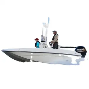 Ver imagen más grande añadir para compartir barco de pesca, aleación de aluminio soldado, motor fuera de borda duradero de 6,5 m