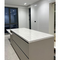 Neues Design-Muster Acryl-Mineralwerkstoffplatte mit Marmorader Künstliche Steinplatte für Arbeitsplatten