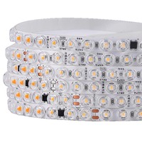 Bande lumineuse LED à lentille optique AC220V IP20 SMD3030 100D/M, lumière douce, 18W/m, largeur 8mm, 14W/m, 50m/rouleau, réflexion diffuse, haute luminosité