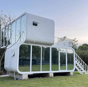 Cabane modulaire Apple à 2 étages, maison préfabriquée, salon, cuisine, <span class=keywords><strong>chambre</strong></span> à coucher pour hôtel, appartement, bureau - Product Image 2