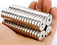 N52 Multi-Use Neodymium Magnets Strong Rare Earth Magnetic with Heavy Duty Countersunk Hole Countersunk Hole for Screw