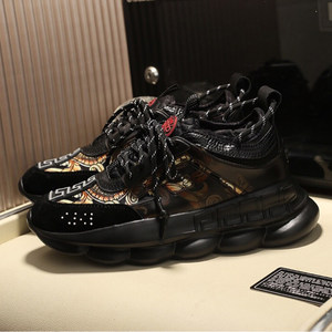 高品質デザイナーファッションメンズ春本革スニーカーカジュアル高級ランニングスポーツウォーキングシューズ - Product Image 2