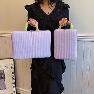 Durable Waterproof Daily <b>Laptop</b> Bag Latest Design <b>Laptop</b> <b>Handbag</b> 13 14 15 16 Inch for Women with Sturdy Handle - Product Image 5