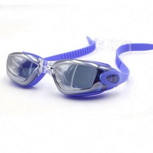 Lunettes de natation anti-buée électro-plaquées éblouissantes pour garçons et filles 2024, confortables, étanches, réglables, USA Mairun USA 823 - Product Image 3