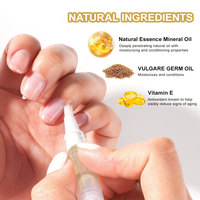 Huile pour cuticules à usage professionnel pour salon de manucure, hydratant pour ongles en gel UV avec échantillon gratuit, certifié Halal et MSDS, origine Guangdong