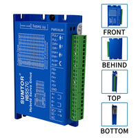 Driver + HBS57C Nema 23 1.3 nm Driver Motor Stepper Loop tertutup dengan Set kabel Encoder 2m