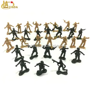 Figurines militaires en plastique pour petits soldats