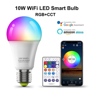 Ampoule LED intelligente A60 avec contrôle Wi-Fi, compatible Roomlux Alexa et Google Home - Product Image 5