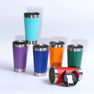 20oz 304 Stainless Steel Insulated Tumbler with Built <b>Bottle</b> Opener Portable Leakproof <b>Coffee</b> Beer Mug for Car Outdoor Camping - Product Image 1