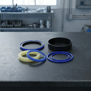Kit de joints toriques JCB avec anneaux en caoutchouc noir, bleu et jaune pour joints de moteur - Product Image 2