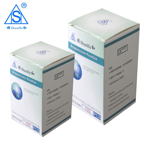 Aiguilles d'<span class=keywords><strong>acupuncture</strong></span> stériles jetables, manche en acier inoxydable, 0,25x40mm, 100 pièces/boîte, CE ISO, pour Dry Needling avec tube guide - Product Image 2