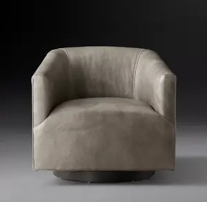 Sassanid OEM Hot Sale Modern American Luxury Italian Shelter Swivel Chair Ultra Comfortable Streamline Classic Design