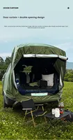 Tente de camping pour hayon de voiture, imperméable, quatre saisons, légère, pare-soleil, abri d'intimité