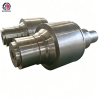 Rodillo de Respaldo de Acero Cromado de Alta Precisión Orged, Material 9Cr3Mo, Componentes del Eje Certificados ISO9001, Tamaño OD750*L1500