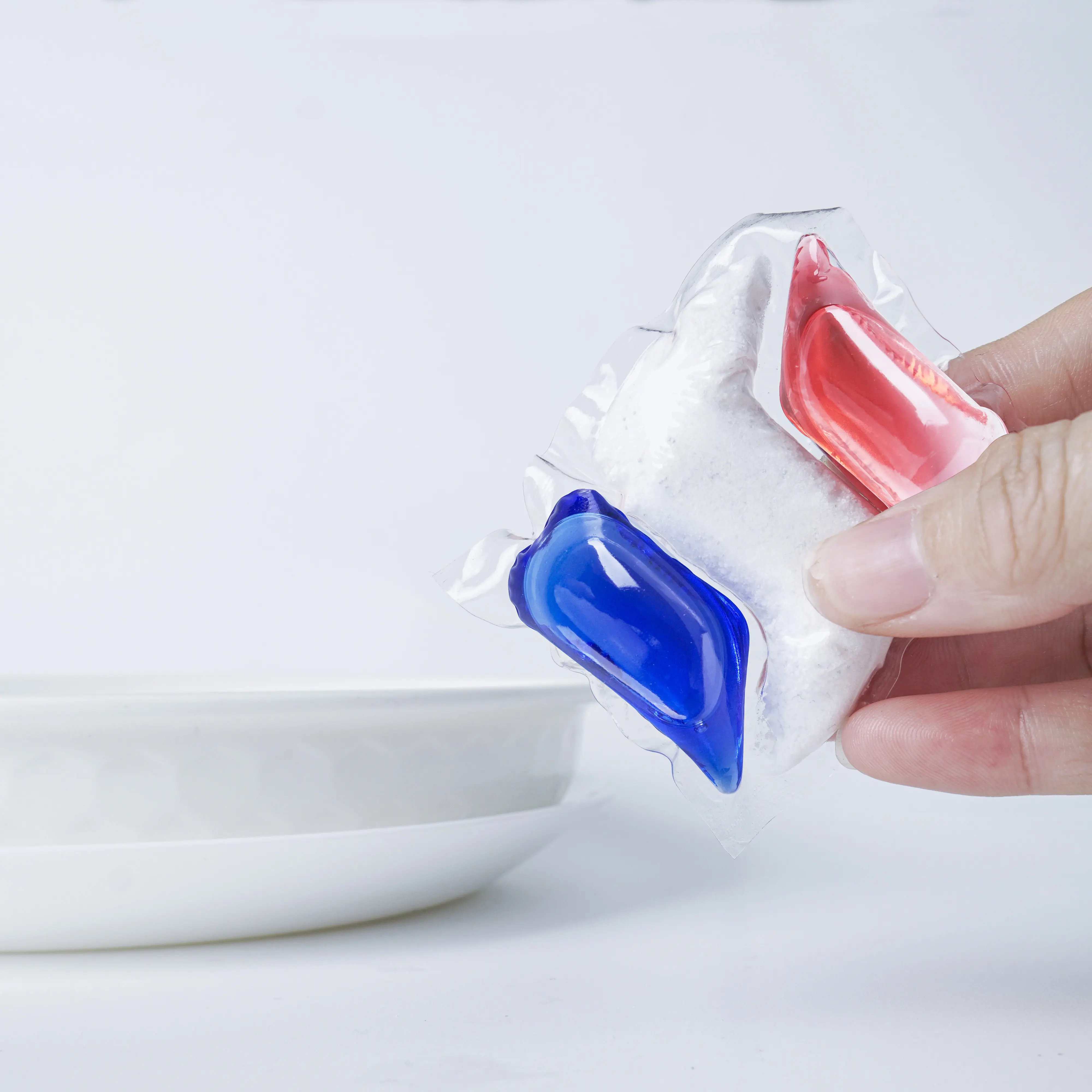 18g Free sample Capsules Dishwasher Detergent Pods Safe Tablet Salt Tabs Eco Friendly Auto Clean Dishwash
