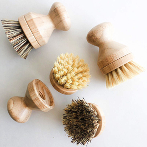 Tête <span class=keywords><strong>de</strong></span> rechange en sisal en bambou, 1 pièce, brosse naturelle, pot <span class=keywords><strong>de</strong></span> cuisine, brosse <span class=keywords><strong>de</strong></span> nettoyage - Product Image 6