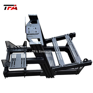 Servizio OEM disponibile Kit di telaio di movimento in alluminio modulare nero anodizzato SIM Racing patibile con tutti i principali giochi - Product Image 3