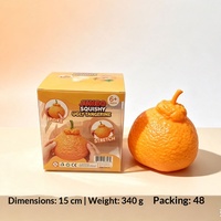 Best-seller transfrontalier : Jouet anti-stress souple à rebond lent, fruits réalistes (Myrtille géante, Fraise) pour la décompression