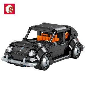 Sembo Block 701809 Educational Assembly Diy Bricks Kits Genuine authorized Beetle car building blocks Sets Toys