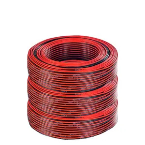 18awg twin red black cable