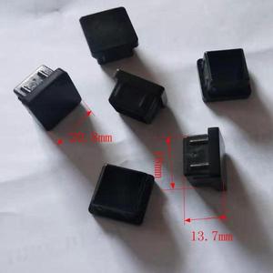 18x18 Square Plastic Pipe End <b>Cap</b> Plug <b>for</b> Tubing <b>Fence</b> <b>Post</b> and Furniture Chair - Product Image 6