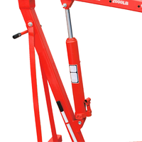 Grue pliante de haute qualité de 2 tonnes, outil d'entretien du moteur de voiture, grue d'atelier
