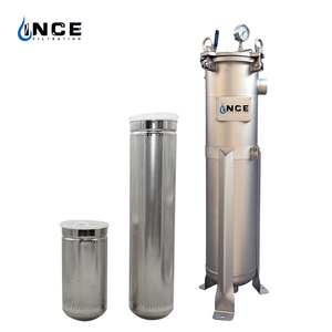 산업용 고내구성 304 및 316 스테인리스 스틸 단일/다중 백 필터 하우징 - Product Image 6